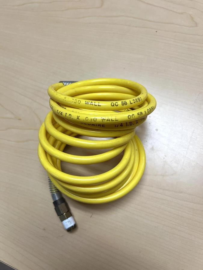 Used SPEEDAIRE 1/4 I.D. X .030 WALL QC 58 L08B1