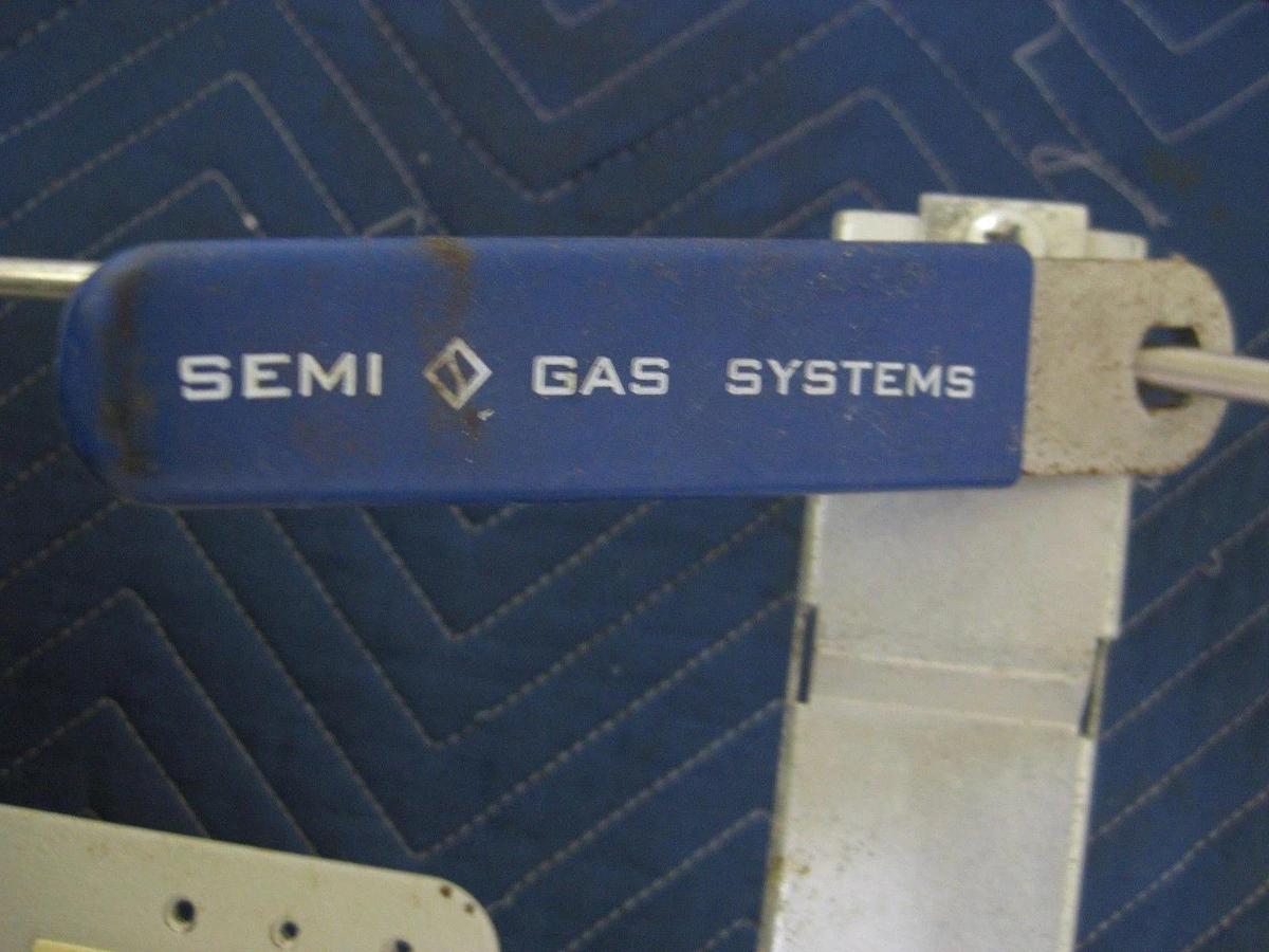 Used Semi-Gas High Purity Gas Panel, CGA 320 w/ Pigtail Shut Off Valve, Used