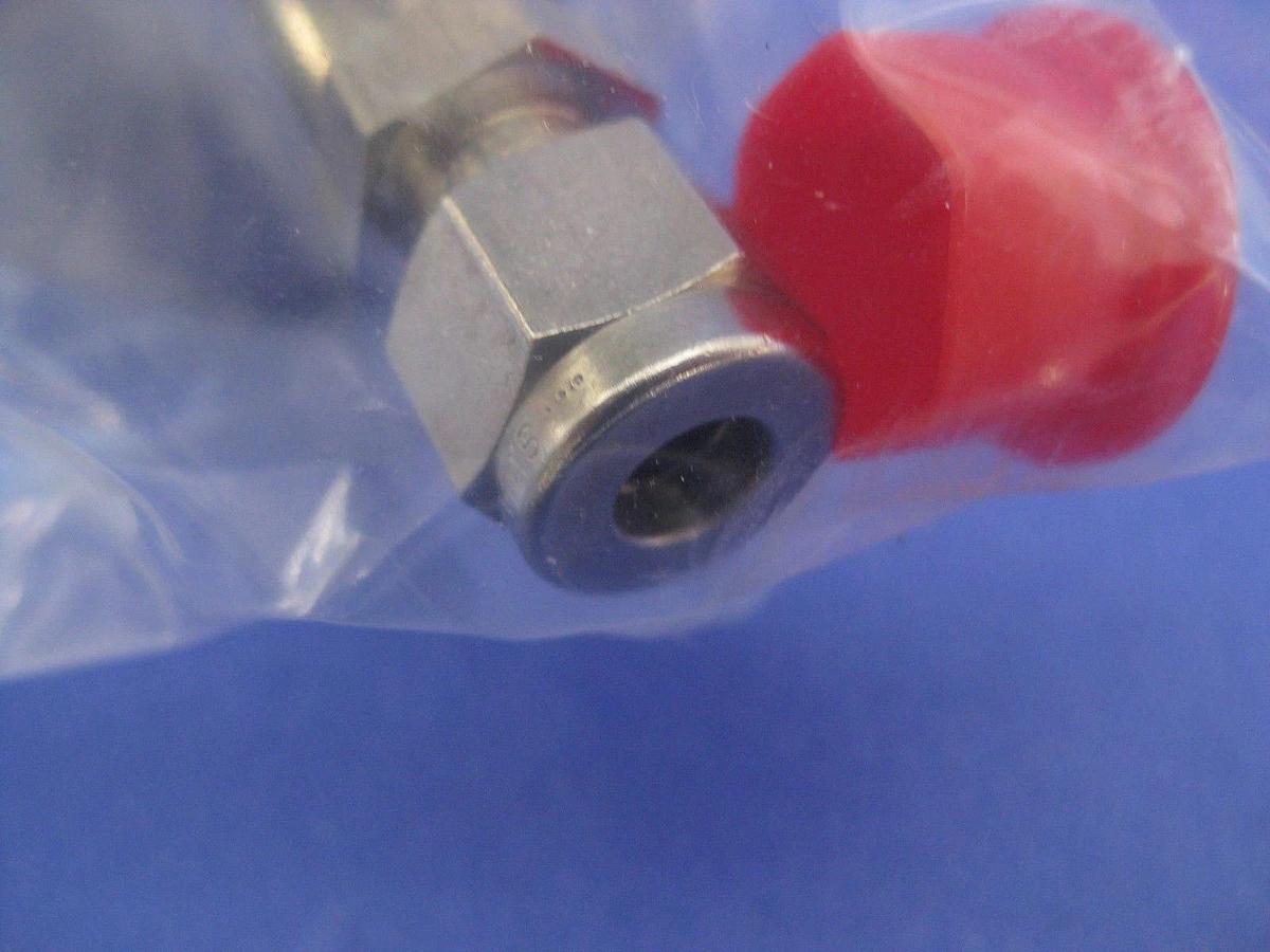 Used T.E.M. TEM-811-MA 800 Series Gas Filter, Teflon Membrane, 1/4" Compression, NIB
