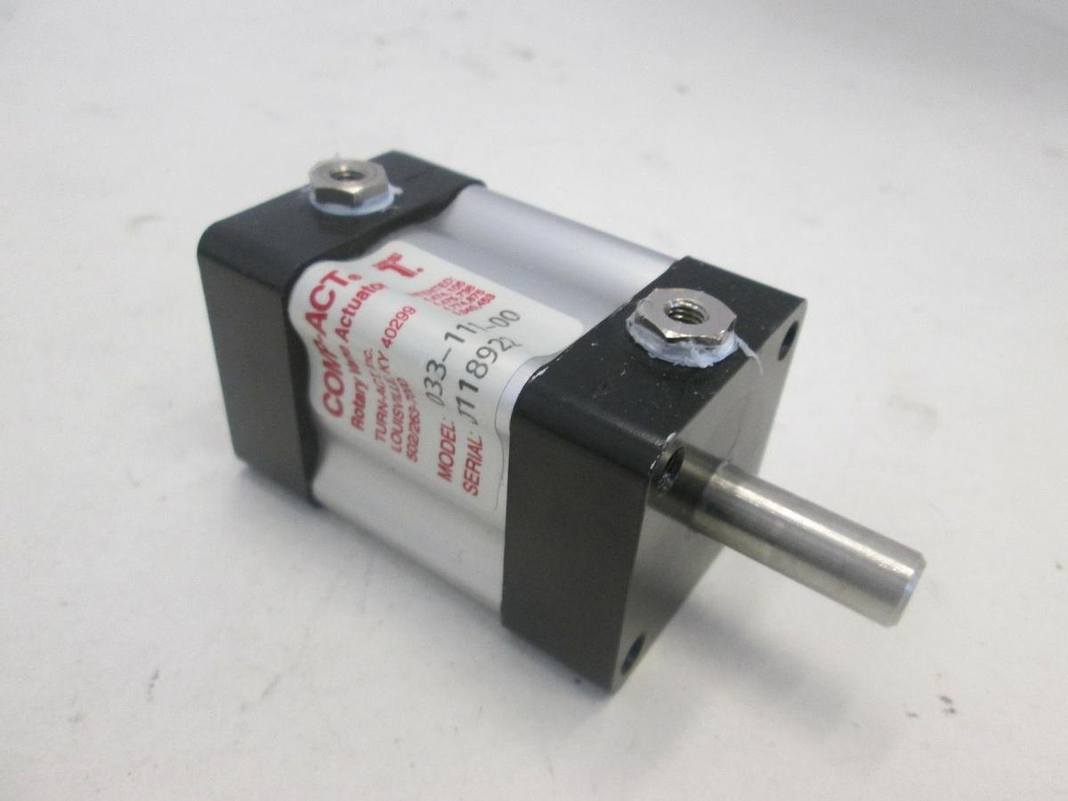 Used Comp-act, 033-111-00, Rotary Vane Actuator, Used