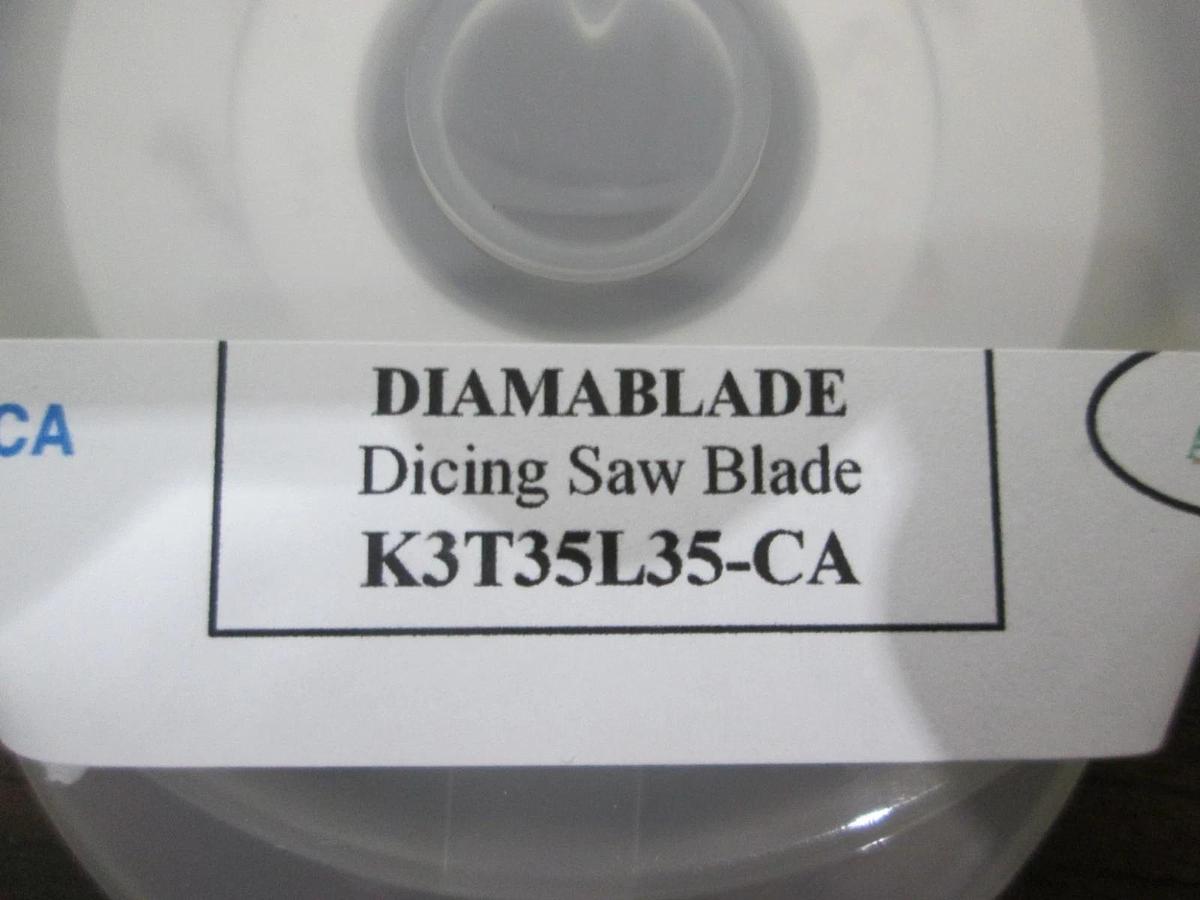 Keteca, Diamablade Dicing Saw Diamond Blade, K3T35L35-CA, New, Lot of 10