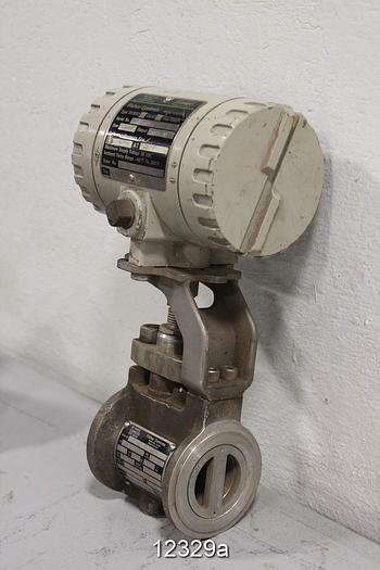 Used Fisher DV3002 Vortex Flowmeter For Gas Or Steam, 1-1/2" #12329