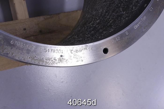 Used Bird 200 Pressure Screen Basket, .004" Slots #40645