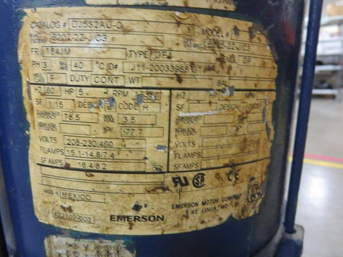 Used Emerson-Crane Weinman, DJ5S2AU-C & 2595CV-50P54, Motor Pump Assy,May Be Used