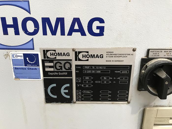 Used 2005 Homag KFR 24/23/23/QA/25