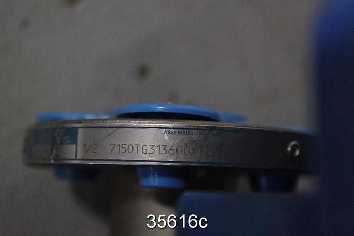 Unused Neles Jamesbury 7150TG313600XTZ2 0.5" Ball Control Valve #35616