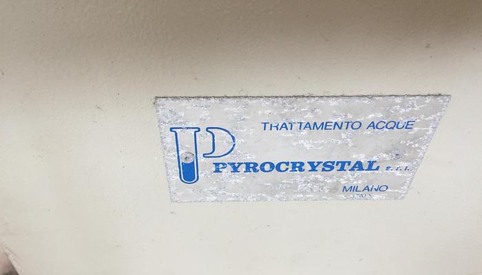 Used SOFTENER FOR WATER PYROCRYSTAL