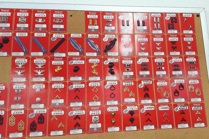 Used Military Pin Tooling Complete Tools For Manufacturing Insignia Army Navy Marines