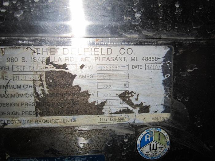 Used Refrig, Freezer, Ice Cream, Defield, Chest, Mdl SDF51 (2) #S738924