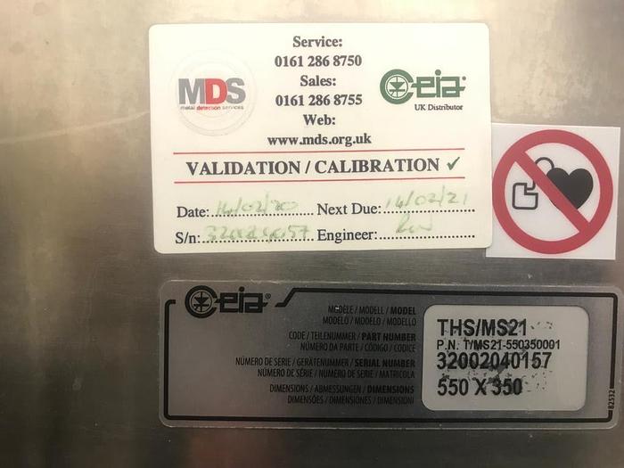 Very good used CEIA METAL DETECTOR