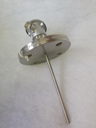 Thermomètre à résistance 1xpt100, série 374, Electrotherm, L 200mm, inox, neuf