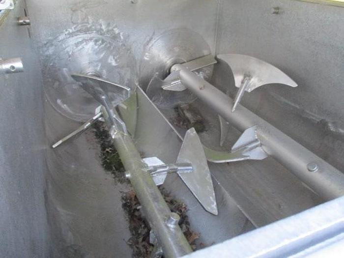 Used FPEC Dual Shaft Paddle Blender; Md#814; 2500Lbs