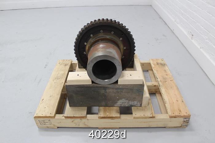 Used Beloit DD4000 34/38" Refiner Worm Gear for Adjustment Mechanism #40229