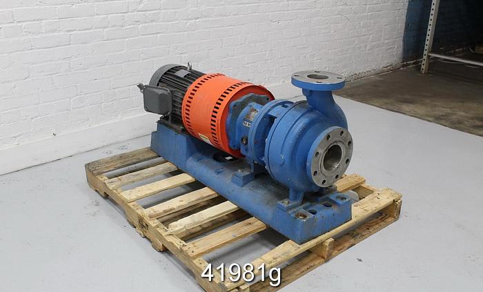 Used Summit 2196 MTO 3x4x10 Pump, SS Casing, 5-Vane SS Impeller #41981