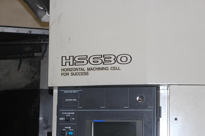 Used 2000 Hitachi- Seiki 24.8" HS 630 HMC |  24.8" Twin Pallet, Cat 40, Fanuc CNC