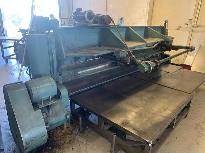 Used 10 x 10Ga WYSONG MECHANICAL SHEAR