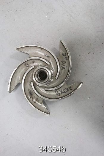 Used Goulds 3196 Pump 2x3x8 Impeller #34054