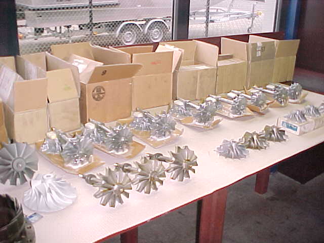 ROTOR KKK TURBOCHARGERS 4LG AND 4MF NEW!!