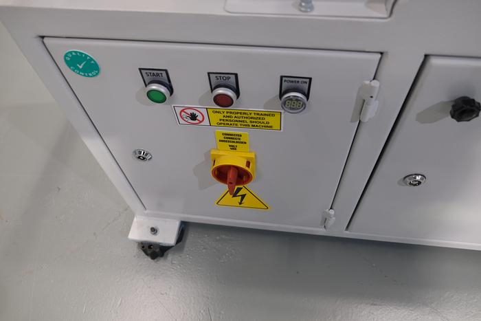 Uzma 2.5mm swaging machine