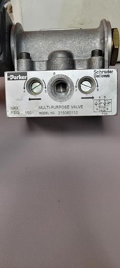 Used PARKER MULTI-PURPOSE SKINNER VALVE 315060110 10W 120V/60HZ (201)