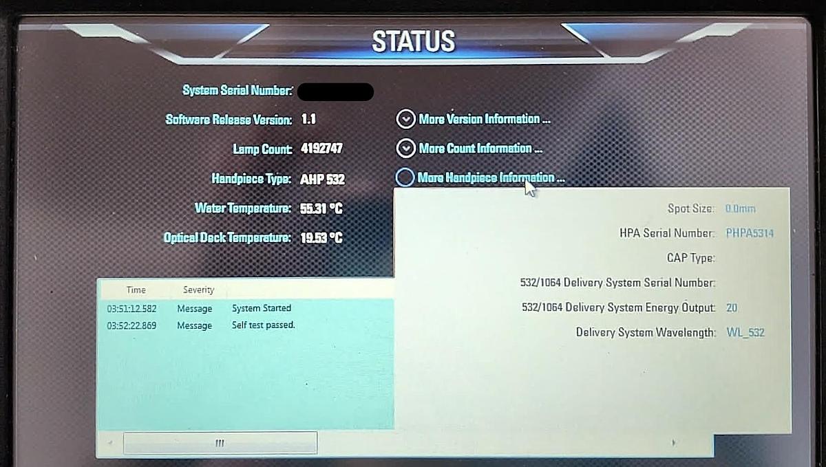 Used 2022 CYNOSURE PicoSure Pro