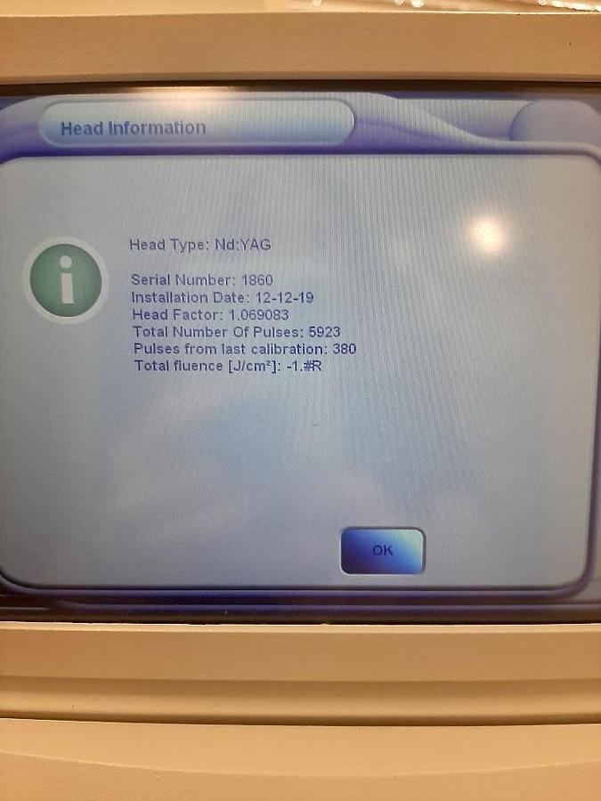Used 2019 LUMENIS M22 (IPL, ResurFX, and Nd:YAG)