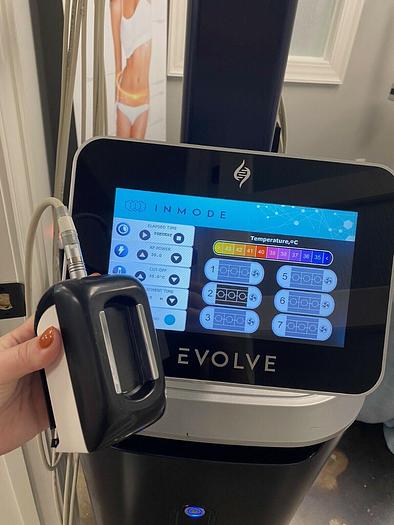 Used 2020 InMode EmBody (Evolve) with Trim, Tone, and Tite and Upgraded Transform