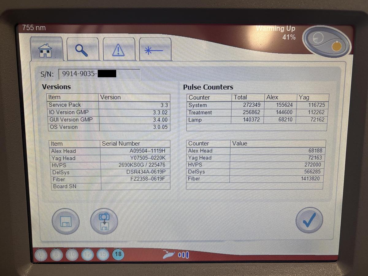 Used 2019 CANDELA GentleMax Pro
