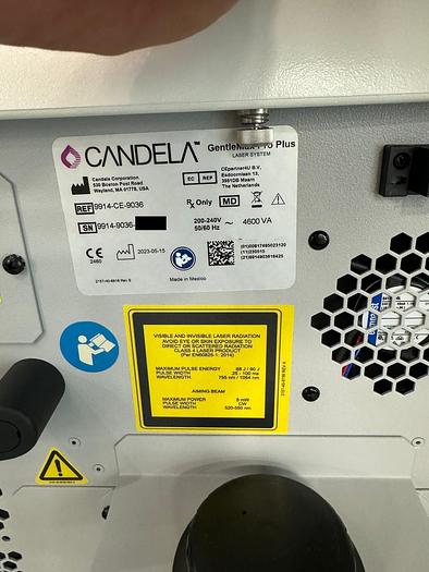 Used 2023 CANDELA Gentlemax Pro Plus