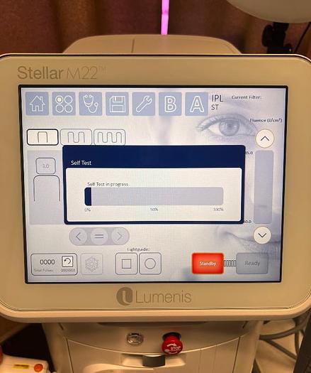 Used 2022 LUMENIS Stellar M22 (IPL, ResurFX, and Q-Switched Nd:YAG)