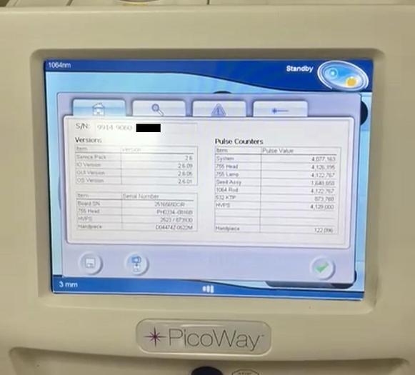 Used 2016 CANDELA PicoWay