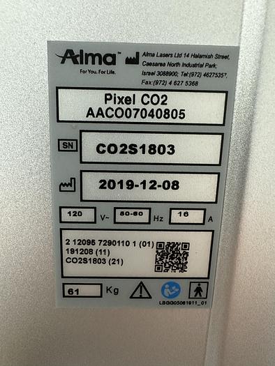 Used 2019 Alma FemiLift Pixel Co2