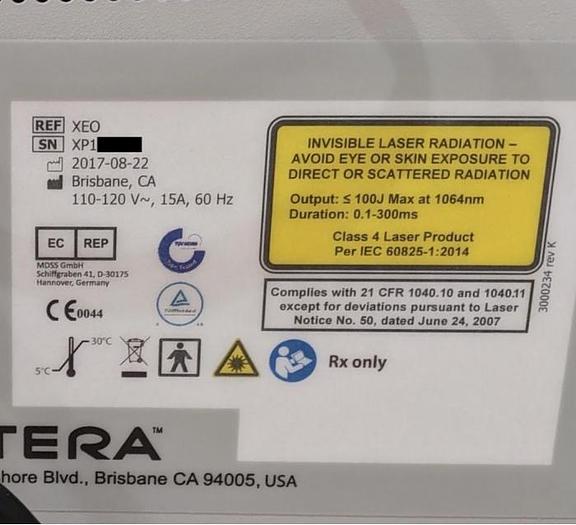 Used Used CUTERA XEO