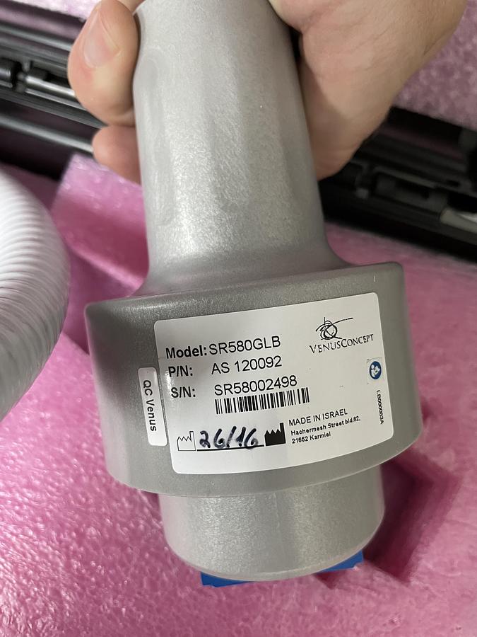 Used 2016 VENUS Versa SR580 Handpiece- VERY LOW USAGE!!!