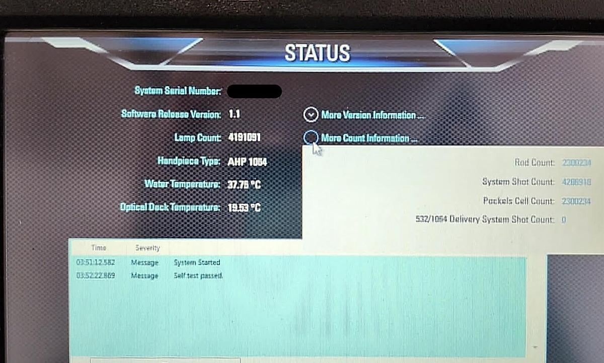 Used 2022 CYNOSURE PicoSure Pro