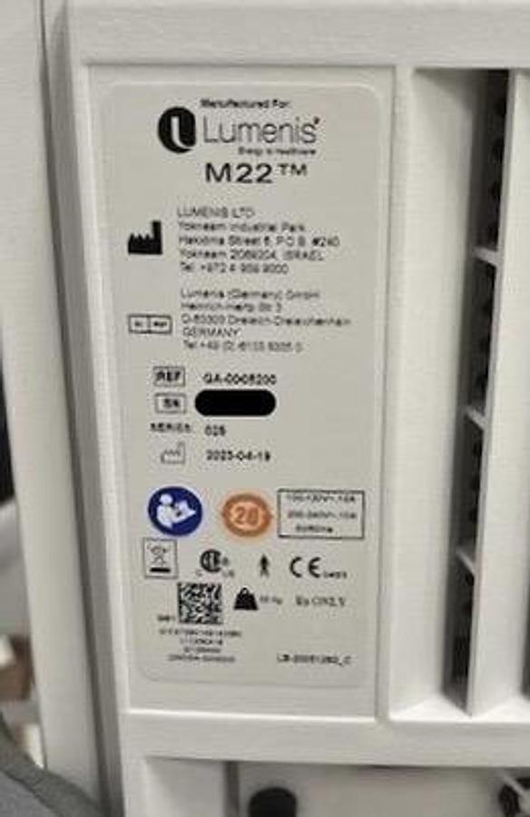Used 2023 LUMENIS M22 (IPL and ResurFX)