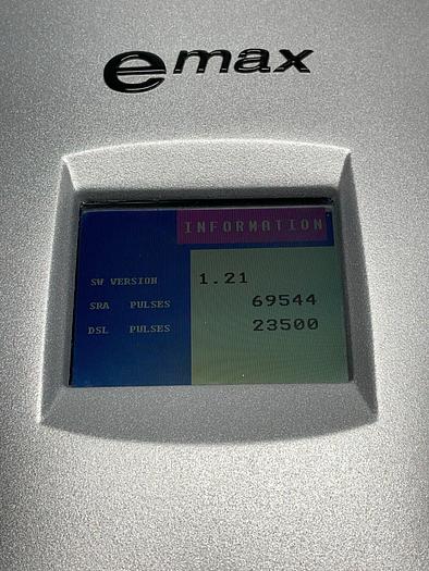 Used 2012 Syneron eMax IPL Machine - DSL, SRA, DS, and Refirme ST Applicators