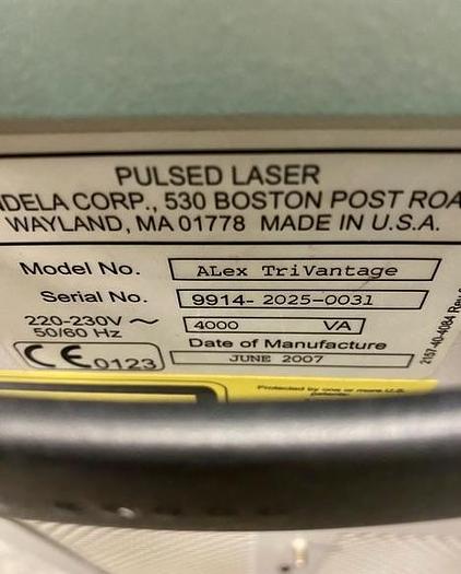 Used 2007 CANDELA Alex TriVantage