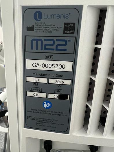 Used 2016 Lumenis M22 IPL