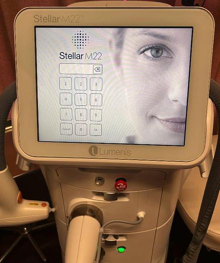 Used 2022 LUMENIS Stellar M22 (IPL, ResurFX, and Q-Switched Nd:YAG)