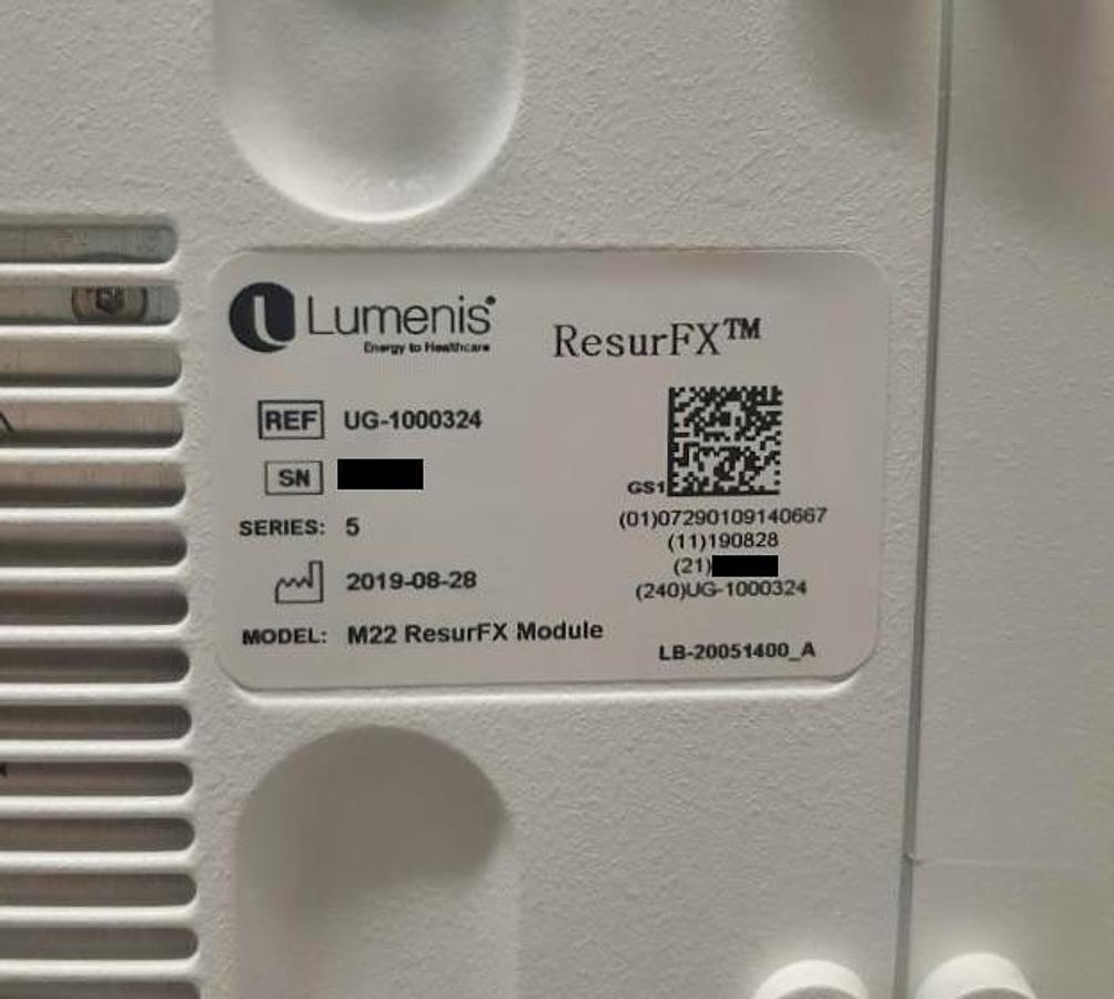 Used 2019 LUMENIS M22 (IPL, ResurFX, and Nd:YAG)
