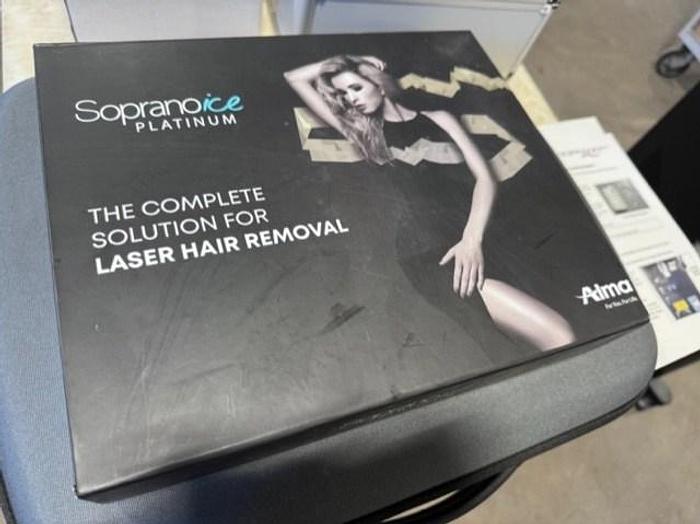 Used 2023 ALMA Soprano ICE Platinum- NEVER BEEN USED