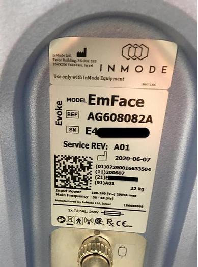 Used Used Like New INMODE Evoke