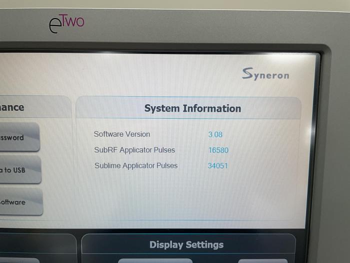 Used Used SYNERON eTwo