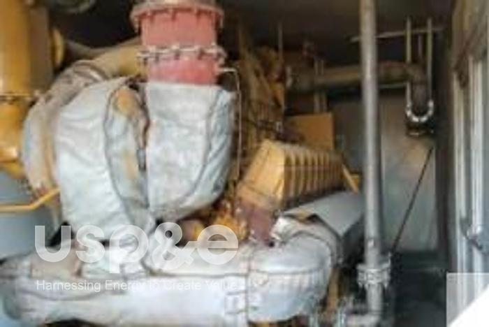 Used 10.5 MW 2008 Used Caterpillar G3520C Natural Gas Power Plant