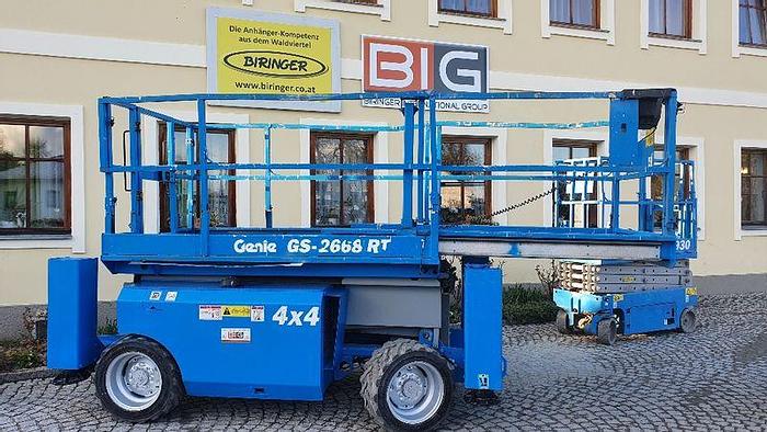 Gebraucht Genie GS2668RT 4x4 Scherenarbeitsbühne