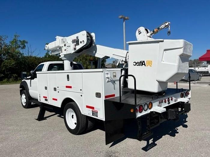 Used Altec AT40-M 45ft Bucket Boom on 2012 Ford F550 4x4 Utility Bucket Truck – C14939