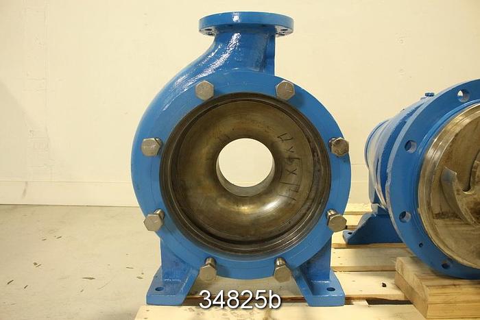 Used Goulds 3175 Pump, 4x6x14, 2/4 Vane, 13.5" Diameter Impeller #34825