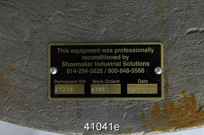 Refurbished Black Clawson Side Mount Agitator Rotating Assembly, 2.5625" Shaft #41041