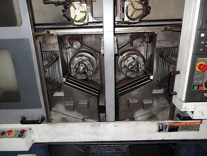 Used MORI SEIKI RL253 TWIN SPINDLE CNC CHUCKER WITH GANTRY LOADER